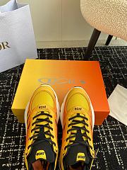 Fortok Dior B44 Blade Sneaker Yellow & White - 4