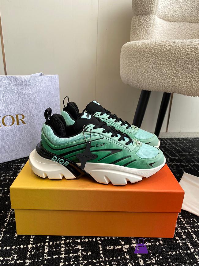 Fortok Dior B44 Blade Sneaker Green & White - 1