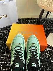 Fortok Dior B44 Blade Sneaker Green & White - 4