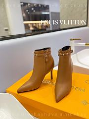Fortok Louis Vuitton Pointed-toe Ankle Boots Brown - 2