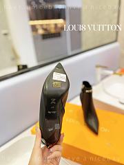 Fortok Louis Vuitton Pointed-toe Ankle Boots Black - 3