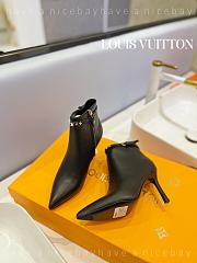 Fortok Louis Vuitton Pointed-toe Ankle Boots Black - 2