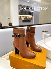 Fortok Louis Vuitton Brown Idylle Ankle Boot - 1