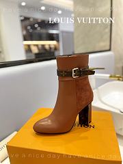 Fortok Louis Vuitton Brown Idylle Ankle Boot - 3