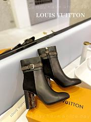 Fortok Louis Vuitton Black Idylle Ankle Boot - 3