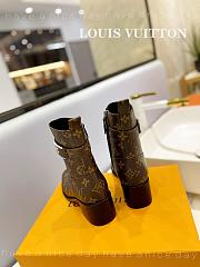 Fortok Louis Vuitton Martin Boots Brown Monogram  - 6