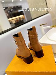 Fortok Louis Vuitton Martin Boots Brown - 6
