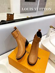 Fortok Louis Vuitton Martin Boots Brown - 4