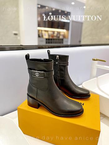 Fortok Louis Vuitton Martin Boots Black