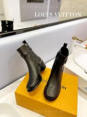 Fortok Louis Vuitton Martin Boots Black - 6