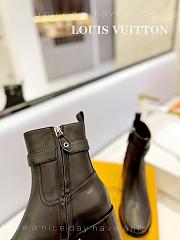 Fortok Louis Vuitton Martin Boots Black - 4