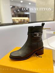 Fortok Louis Vuitton Martin Boots Black - 2