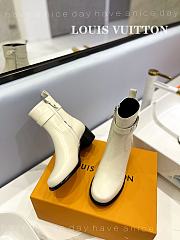 Fortok Louis Vuitton Martin Boots White - 3