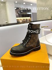 Fortok Louis Vuitton Metropolis Flat Rangers Brown Boot - 2