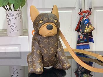 Fortok Louis Vuitton Pooch Bag Monogram Canvas M12617 18x28x19cm