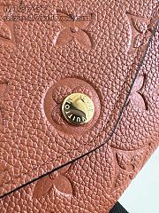 Fortok Louis Vuitton Sarah Wallet Brown M12757 19x10x2cm - 5