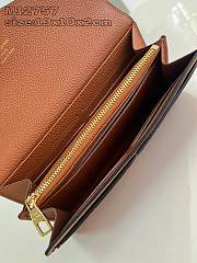 Fortok Louis Vuitton Sarah Wallet Brown M12757 19x10x2cm - 4