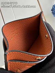 Fortok Louis Vuitton Card Wallet Brown M83678 7.5x0.4x11cm - 3