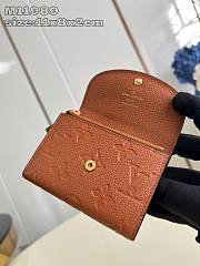 Fortok Louis Vuitton Rosalie Coin Purse Brown M11989 11x8x2cm  - 3