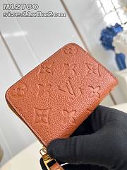 Fortok Louis Vuitton Zippy Coin Purse Brown M12760 11x8x2cm - 1