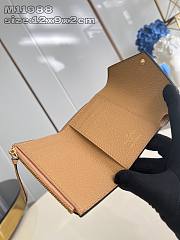 Fortok Louis Vuitton Victorine Wallet Biocolor Biege & Brown M11988 12x9x2cm - 5