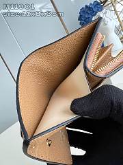 Fortok Louis Vuitton Cléa Wallet Biocolor Biege & Brown M11901 11x8x3cm - 6