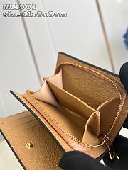 Fortok Louis Vuitton Cléa Wallet Biocolor Biege & Brown M11901 11x8x3cm - 2