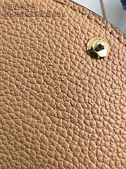 Fortok Louis Vuitton Rosalie Coin Purse Biocolor Biege & Brown M11989 11x8x2cm - 6