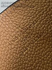 Fortok Louis Vuitton Card Wallet Biocolor Biege & Brown M83678 7.5x0.4x11cm - 4