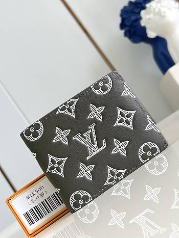 Fortok Louis Vuitton Multiple Wallet Olive Green M12520 11.5x9x1.5cm