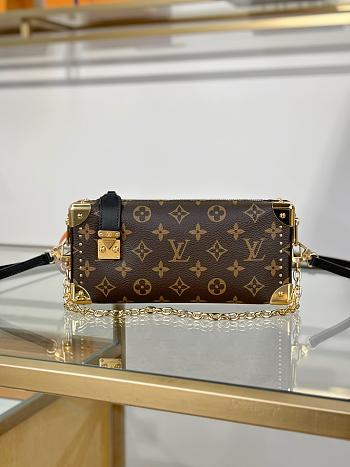 Fortok Louis Vuitton Slim Trunk Bag Monogram Canvas M13147 23x12x4cm