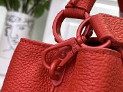 Fortok Louis Vuitton Capucines Mini Bag Red M48865 21x8x13.6cm - 4