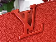 Fortok Louis Vuitton Capucines Mini Bag Red M48865 21x8x13.6cm - 2