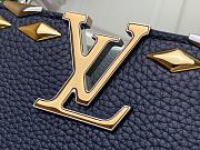 Fortok Louis Vuitton Capucines BB Bag Black Taurillon Leather M11964 27x17.3x9cm - 2