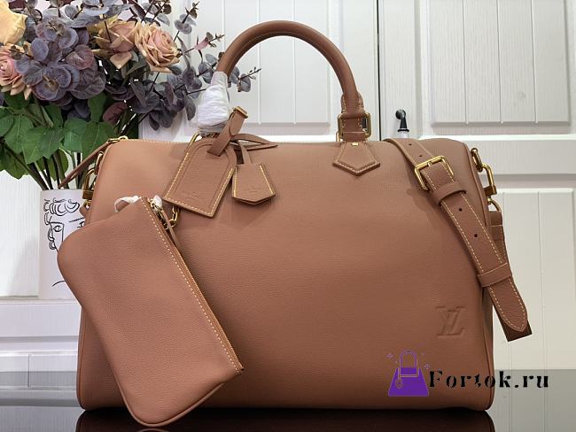 Fortok Louis Vuitton Speedy P9 Bandoulière 40 Bag Cognac M12672 26x23x40cm - 1