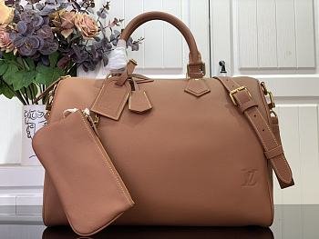 Fortok Louis Vuitton Speedy P9 Bandoulière 40 Bag Cognac M12672 26x23x40cm