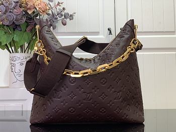 Fortok Louis Vuitton Coussin Hobo MM Bag Chocolat M12072 33x10x38cm 