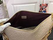 Fortok Louis Vuitton Coussin Hobo MM Bag Beige M12071 33x10x38cm  - 6