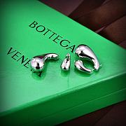 Fortok Bottega Veneta Double Sided Water Drop Earrings Gold / Silver - 5