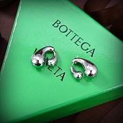 Fortok Bottega Veneta Double Sided Water Drop Earrings Gold / Silver - 3