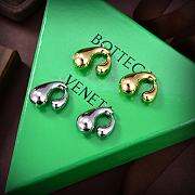 Fortok Bottega Veneta Double Sided Water Drop Earrings Gold / Silver - 4