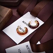 Fortok Bottega Veneta Hoop Earrings - 5