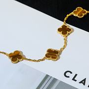 Fortok Van Cleef & Arpels Gold Four-leaf Clover Bracelet in Gold - 4