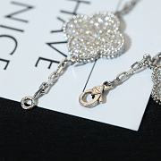 Fortok Van Cleef & Arpels Magic Alhambra Bracelet In Diamond Silver - 5