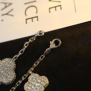 Fortok Van Cleef & Arpels Magic Alhambra Bracelet In Diamond Silver - 3
