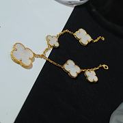 Fortok Van Cleef & Arpels White Magic Alhambra Bracelet In Gold - 6