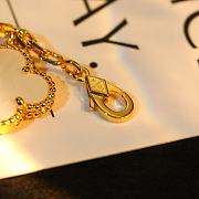 Fortok Van Cleef & Arpels White Magic Alhambra Bracelet In Gold - 5