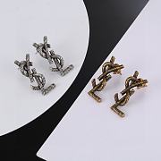 Fortok Saint Laurent Classic Earrings Gold / Silver - 1