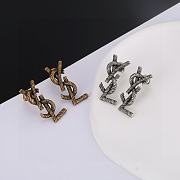 Fortok Saint Laurent Classic Earrings Gold / Silver - 4