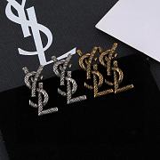 Fortok Saint Laurent Classic Earrings Gold / Silver - 2
